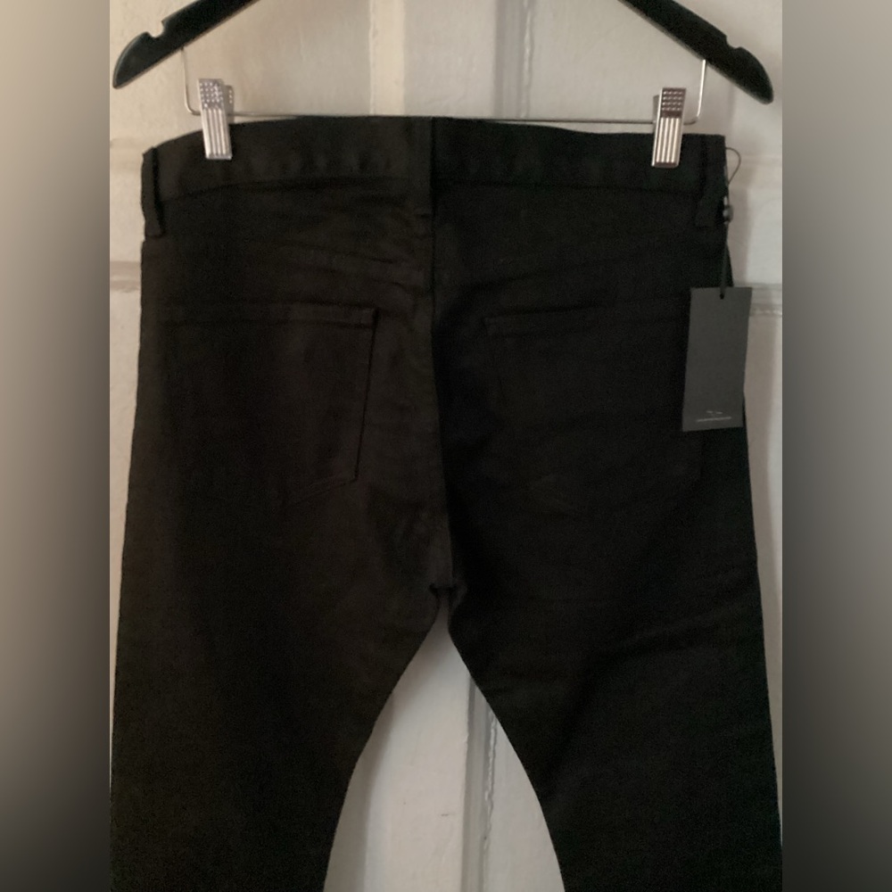 Jeffrey Rudes Black Slim Denim Jeans - Picture 5 of 9